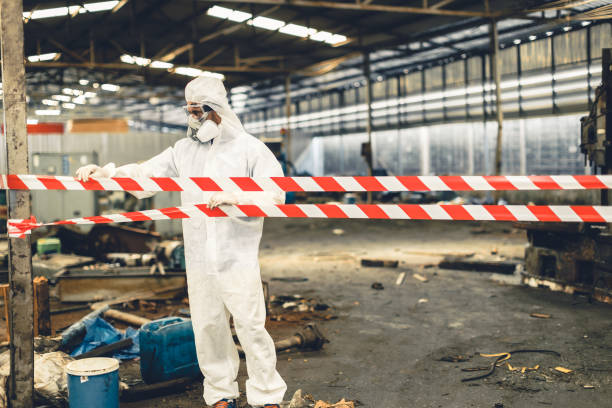Professional Infectious Disease Decontamination technician working in Belcamp, MD